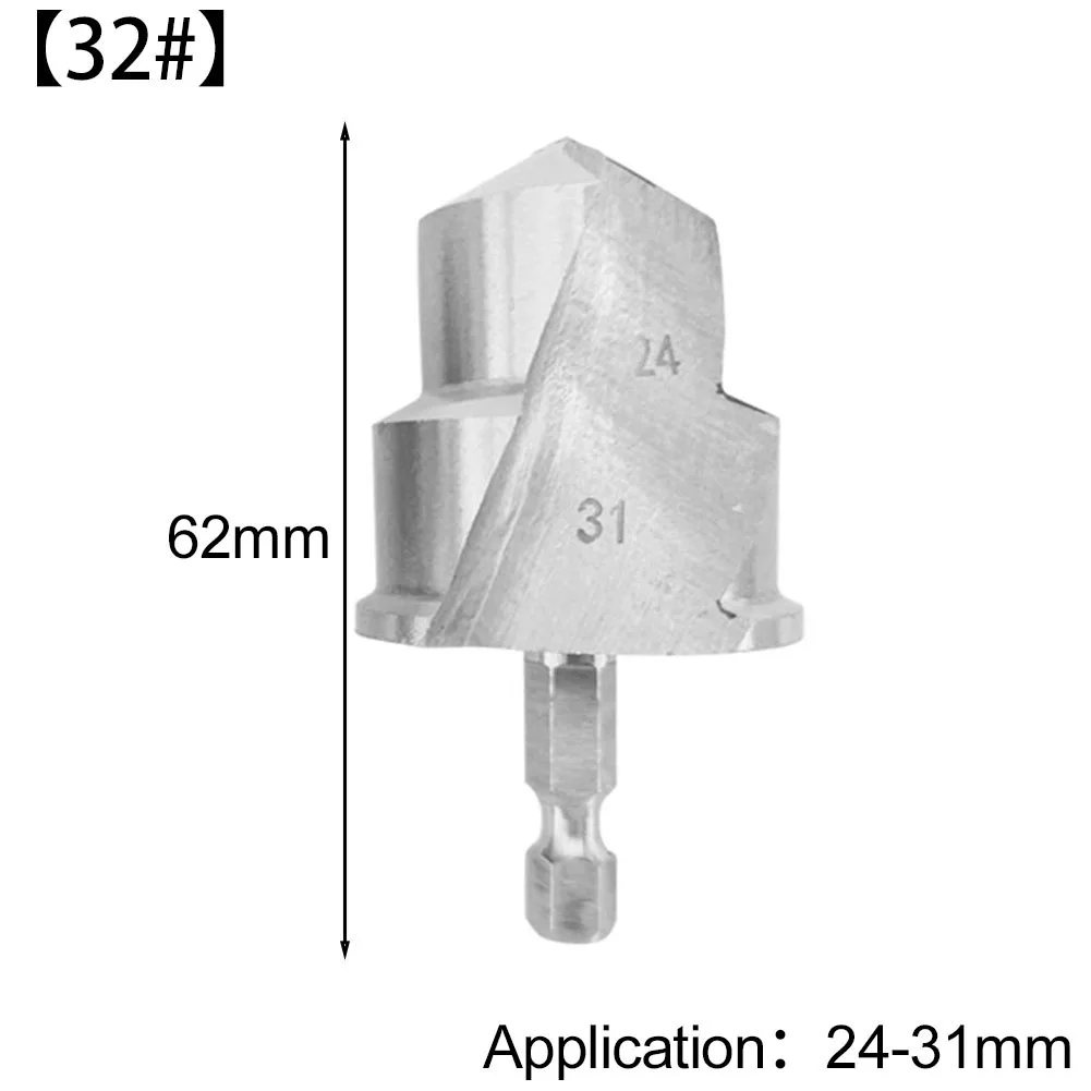 3pcs Spiral PPR Lifting Drill Bit 6.35mm Hex Shank Water Pipe Expansion Drill Spiral Groove Chip Removal, With Limit Drill Bit
3pcs Spiral PPR Lifting Drill Bit 6.35mm Hex Shank Water Pipe Expansion Drill Spiral Groove Chip Removal, With Limit Drill Bit