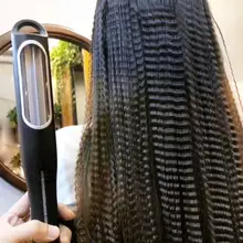 Electronic Corn Perm Corrugated Curling Iron Hair Straightener Flat Ceramic Volumizing Crimper Irons Styling Fluffy A7Y1
Electronic Corn Perm Corrugated Curling Iron Hair Straightener Flat Ceramic Volumizing Crimper Irons Styling Fluffy A7Y1