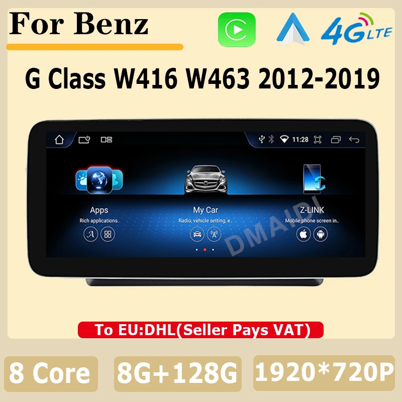 Android13 8G+128G For Mercedes Benz G-Class W461 W463 G350 Factory Price Car DVD Radio Multimedia Player GPS Navigation Screen
Android13 8G+128G For Mercedes Benz G-Class W461 W463 G350 Factory Price Car DVD Radio Multimedia Player GPS Navigation Screen