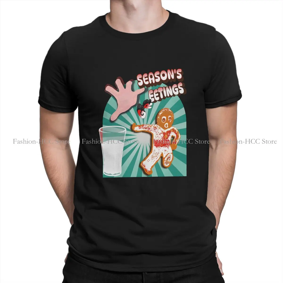 Seasons Greetings Gingerbread Running Man Special Polyester TShirt Meme Comfortable Creative Clothes T Shirt
Seasons Greetings Gingerbread Running Man Special Polyester TShirt Meme Comfortable Creative Clothes T Shirt
