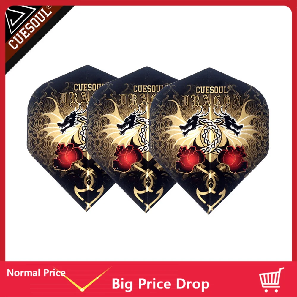 3PCS Dart Flights Wing Feather Tail CUESOUL (4 Type Available )
3PCS Dart Flights Wing Feather Tail CUESOUL (4 Type Available )