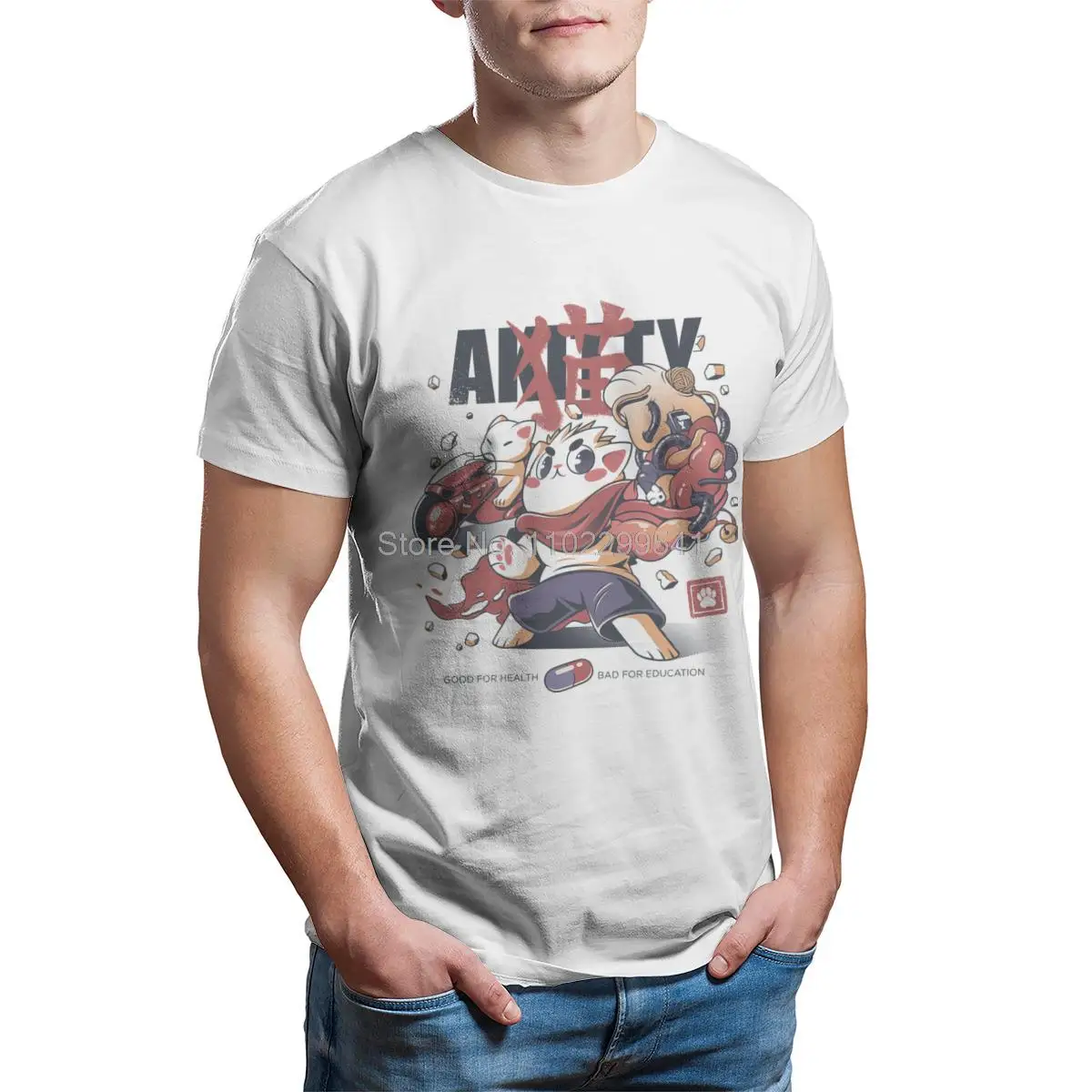 Men's T-shirt Akitty Custom Cute Men Clothing Men Cotton Tshirt Hip Hop Tees Tops Harajuku Streetwear Oversize
Men's T-shirt Akitty Custom Cute Men Clothing Men Cotton Tshirt Hip Hop Tees Tops Harajuku Streetwear Oversize