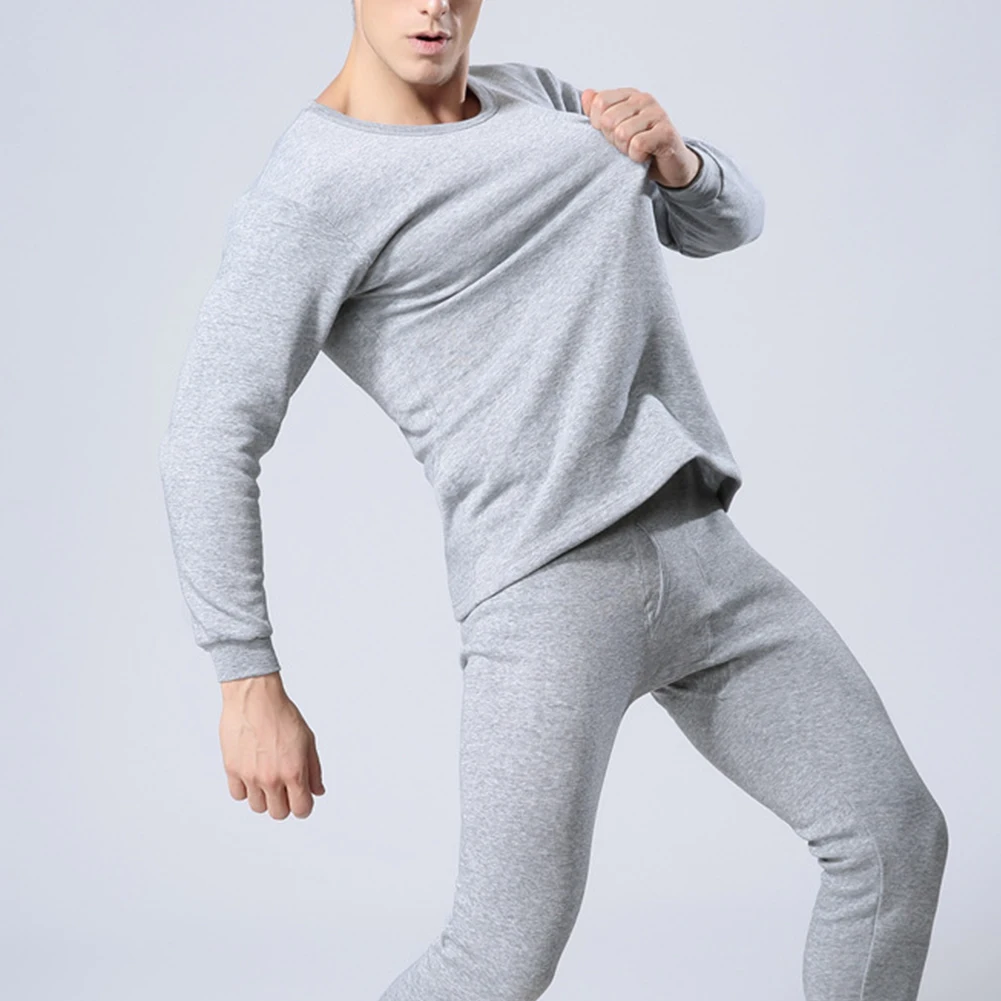Mens Soft Fleece Thick Lined Thermal Crew Neck Top Bottom Long John Set Thermo Shirt+pants Thicken Thermo Underwear Suit
Mens Soft Fleece Thick Lined Thermal Crew Neck Top Bottom Long John Set Thermo Shirt+pants Thicken Thermo Underwear Suit