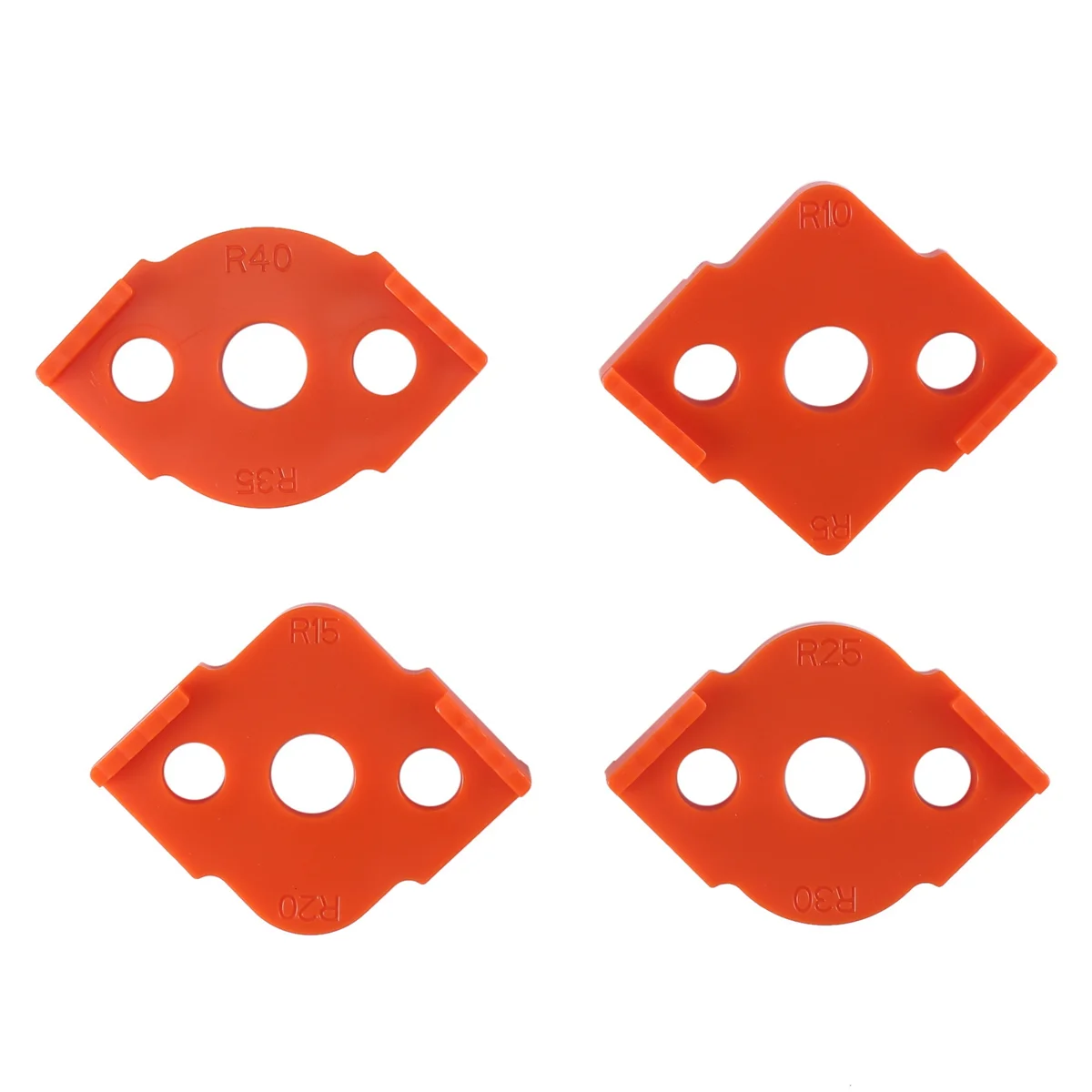 4Pcs Quick Locator Woodworking Router Corner Radius Templates Jig R5-R40 Woodworking Trimming Machine Wood Router
4Pcs Quick Locator Woodworking Router Corner Radius Templates Jig R5-R40 Woodworking Trimming Machine Wood Router