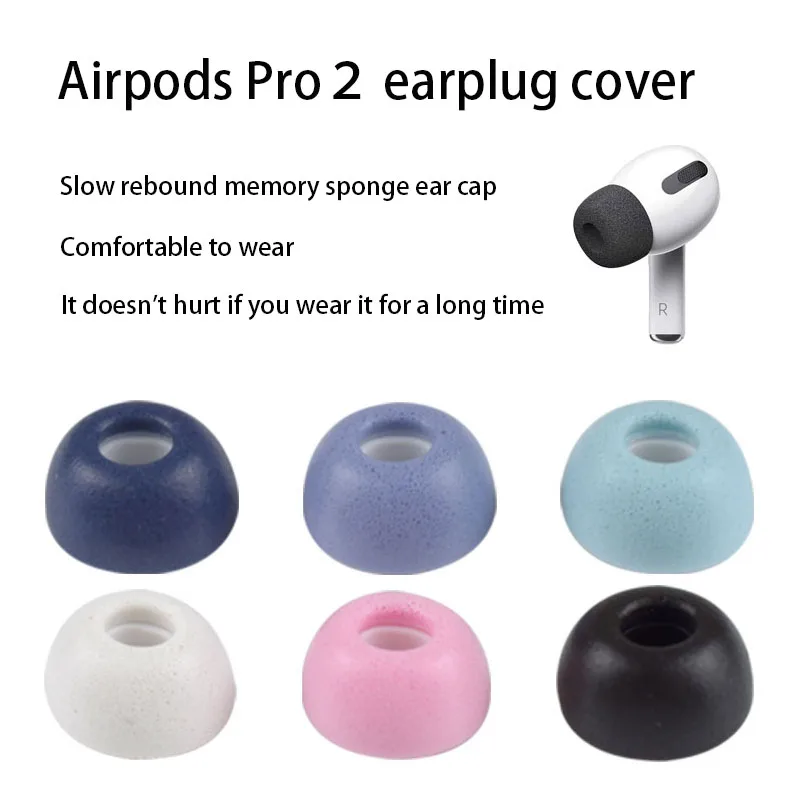 For Apple Airpods Pro2 Slow rebound memory sponge earplug AirPods Pro EarplugXS S M L4 modelImprove sound quality and wear soft
For Apple Airpods Pro2 Slow rebound memory sponge earplug AirPods Pro EarplugXS S M L4 modelImprove sound quality and wear soft