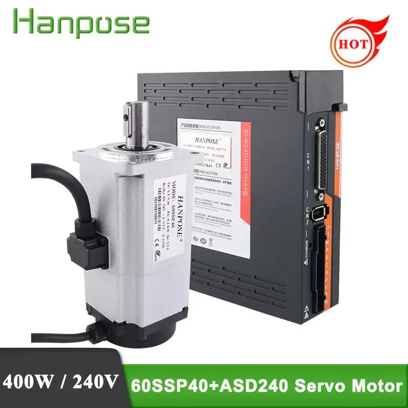 Сервопривод hanpose 400W серво-двигатель в комплекте 60SSP40 A N.m ASD240, сервопривод с тройным кабелем, сервомотор переменного тока с тормозом
Сервопривод hanpose 400W серво-двигатель в комплекте 60SSP40 A N.m ASD240, сервопривод с тройным кабелем, сервомотор переменного тока с тормозом
