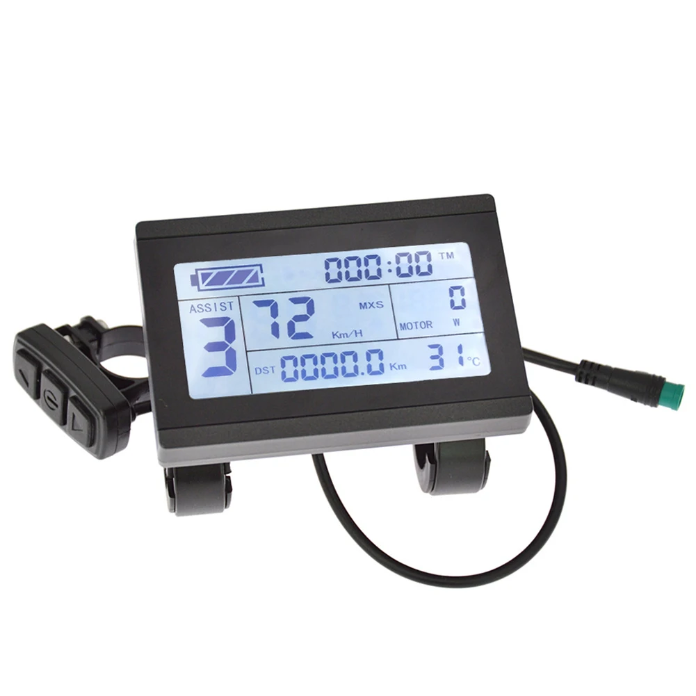 KT LCD3 Display for 24V 36V 48V Controllers Measure Distance Adjust Parameters Boost Your E Bike Performance
KT LCD3 Display for 24V 36V 48V Controllers Measure Distance Adjust Parameters Boost Your E Bike Performance