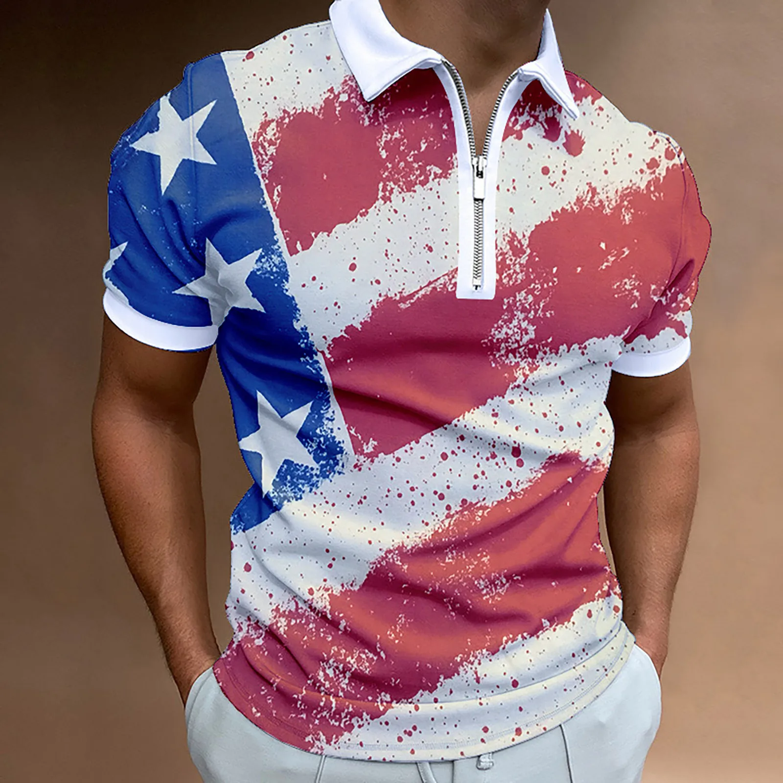 Men's Flag Patriotic Shirt For Men 4 Of July Muscle Turn Down Art 3d Digital Print Camisas De Hombre European Style
Men's Flag Patriotic Shirt For Men 4 Of July Muscle Turn Down Art 3d Digital Print Camisas De Hombre European Style