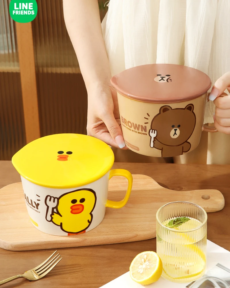 Creative Large-capacity Ceramic Instant Noodles Bowl With Lid, Household Single-handle Bowl, Large Instant Noodles Cup For Dormi
Creative Large-capacity Ceramic Instant Noodles Bowl With Lid, Household Single-handle Bowl, Large Instant Noodles Cup For Dormi