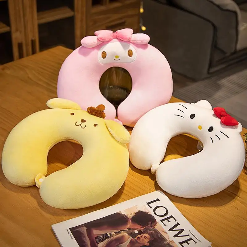 Cartoon Pompom Purin Kuromi Cute My melody Sanrio Anime Travel Neck Pillow Office Comfortable U-shaped Pillow Christmas Gift
Cartoon Pompom Purin Kuromi Cute My melody Sanrio Anime Travel Neck Pillow Office Comfortable U-shaped Pillow Christmas Gift