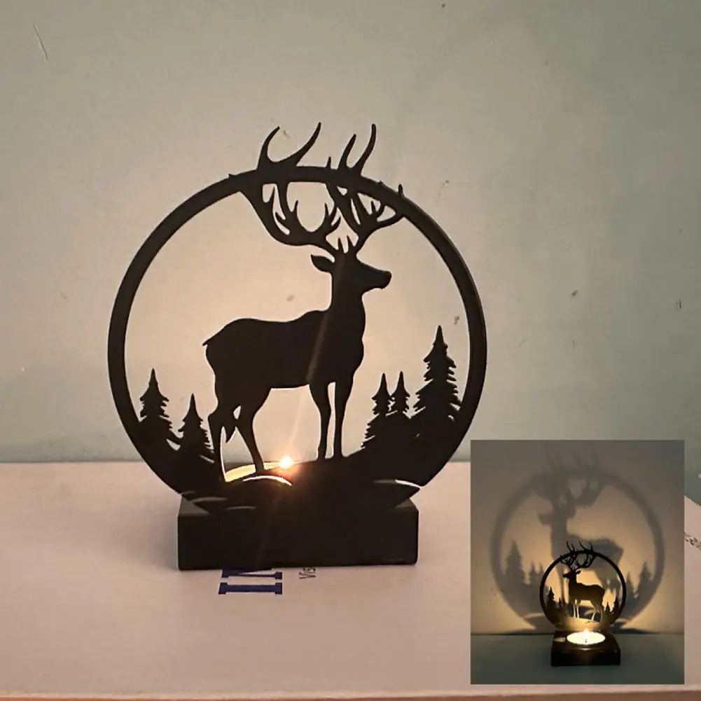 Relaxing Home Decor Elk Candlestick Holder Festive Christmas Ornament for Warm Home Decoration Desktop Decor for Room Party
Relaxing Home Decor Elk Candlestick Holder Festive Christmas Ornament for Warm Home Decoration Desktop Decor for Room Party