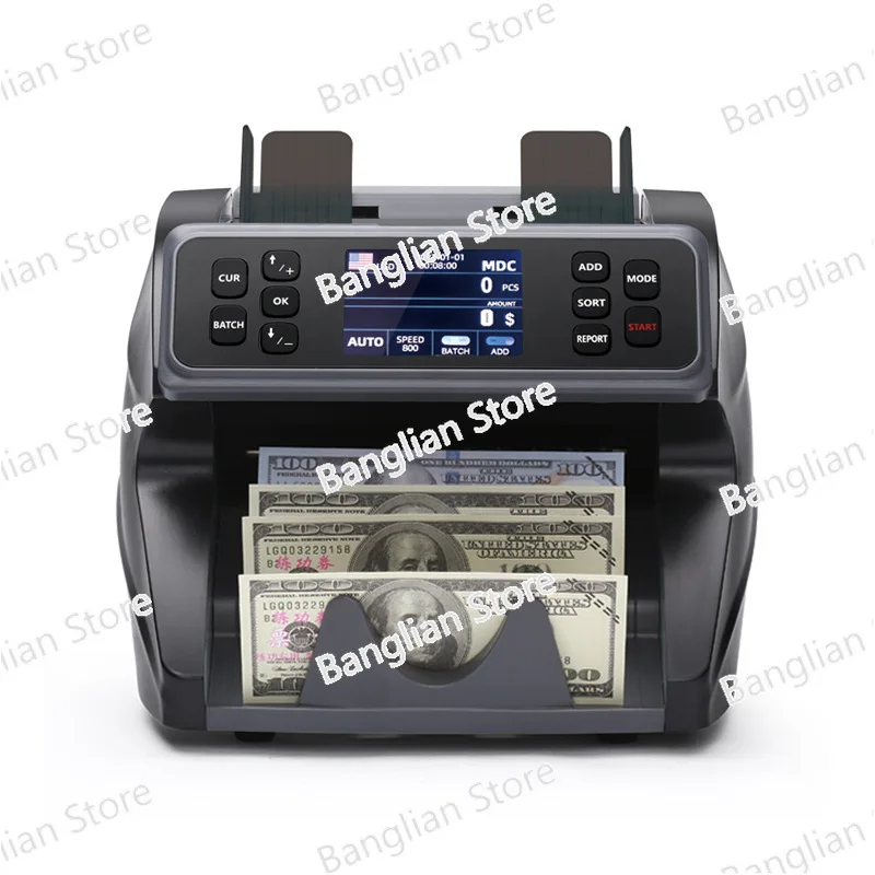 

Multi Currency Mixed Denominations Banknote Sorting Machine Value Bill Money Counter Mix Bank Note Sorter Machine