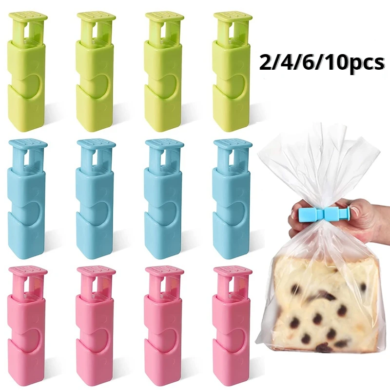 2/4/6/10PCS Sealing Clip Food Preservation Bag Clip Snack Fresh Food Storage Seal Bag Clips Sealer Clamp Kitchen Storage Tool
2/4/6/10PCS Sealing Clip Food Preservation Bag Clip Snack Fresh Food Storage Seal Bag Clips Sealer Clamp Kitchen Storage Tool