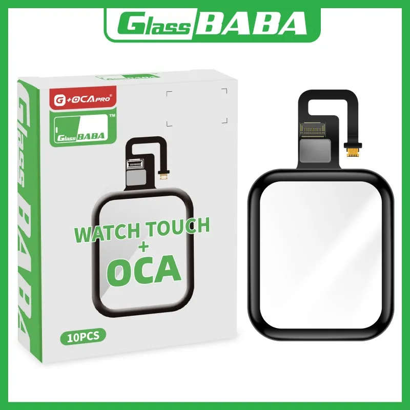 10 шт./лот G + OCA Pro Сенсорный экран дигитайзер стеклянная панель объектива для Apple Watch серии SE 4 5 6 S2 S3 S4 S5 S6 38 мм 42 мм 40 мм 44 мм
10 шт./лот G + OCA Pro Сенсорный экран дигитайзер стеклянная панель объектива для Apple Watch серии SE 4 5 6 S2 S3 S4 S5 S6 38 мм 42 мм 40 мм 44 мм