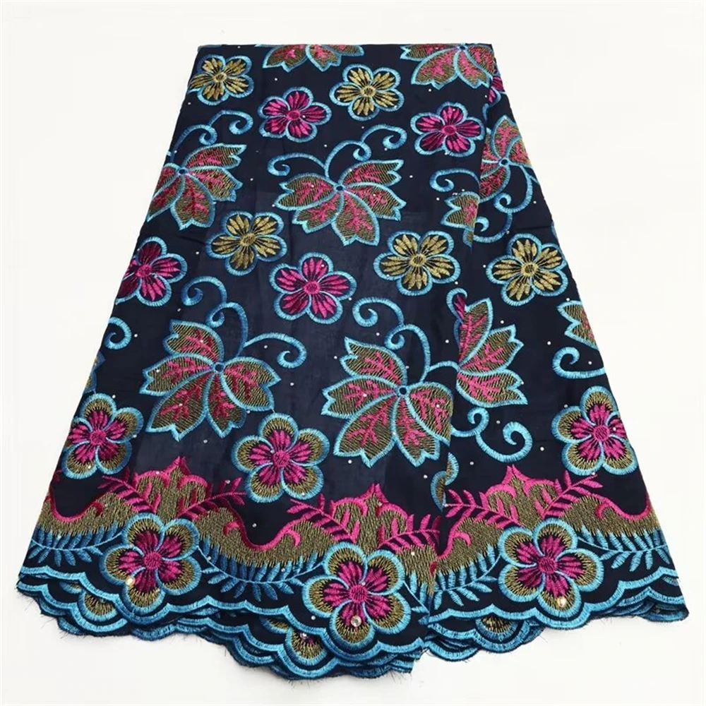 Nigerian Swiss Lace Fabric with Stones for Women, Cotton Embroidered Lafaya, Party Dress, High Quality, 5 Yards
Nigerian Swiss Lace Fabric with Stones for Women, Cotton Embroidered Lafaya, Party Dress, High Quality, 5 Yards