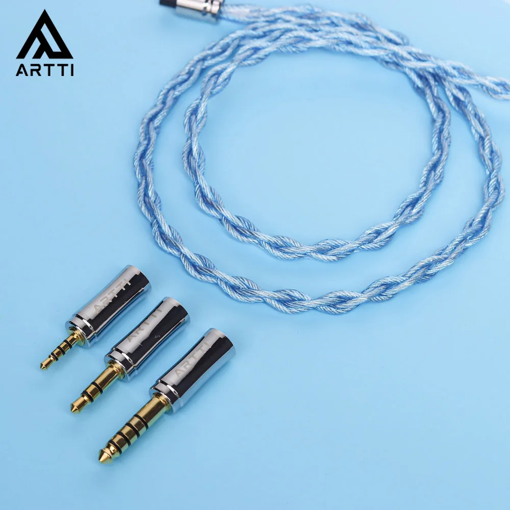 ARTTI NOVA A2 Earphone Cable 2.5/3.5/4.4mm 3in1 Plug 4 Cores 280 Strands Silver-plated 7N OCC Copper 2pin/MMCX/QDC Earbuds Cable
ARTTI NOVA A2 Earphone Cable 2.5/3.5/4.4mm 3in1 Plug 4 Cores 280 Strands Silver-plated 7N OCC Copper 2pin/MMCX/QDC Earbuds Cable