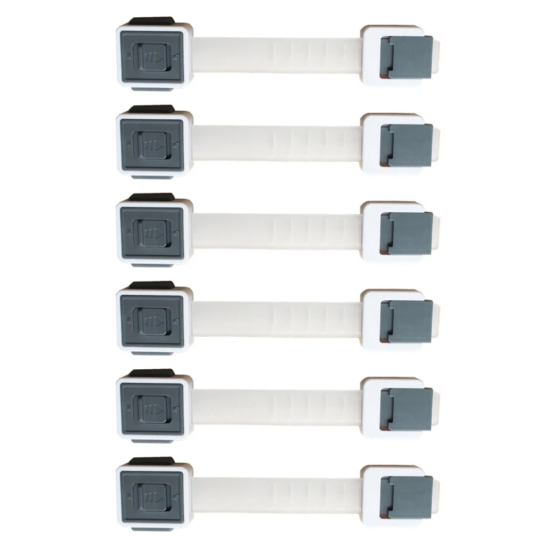 Pack of 6pcs Adjustable Drawer Locks Multifunctional Anti-Pinching Hand Safety Buckles for Little Children Protections
Pack of 6pcs Adjustable Drawer Locks Multifunctional Anti-Pinching Hand Safety Buckles for Little Children Protections