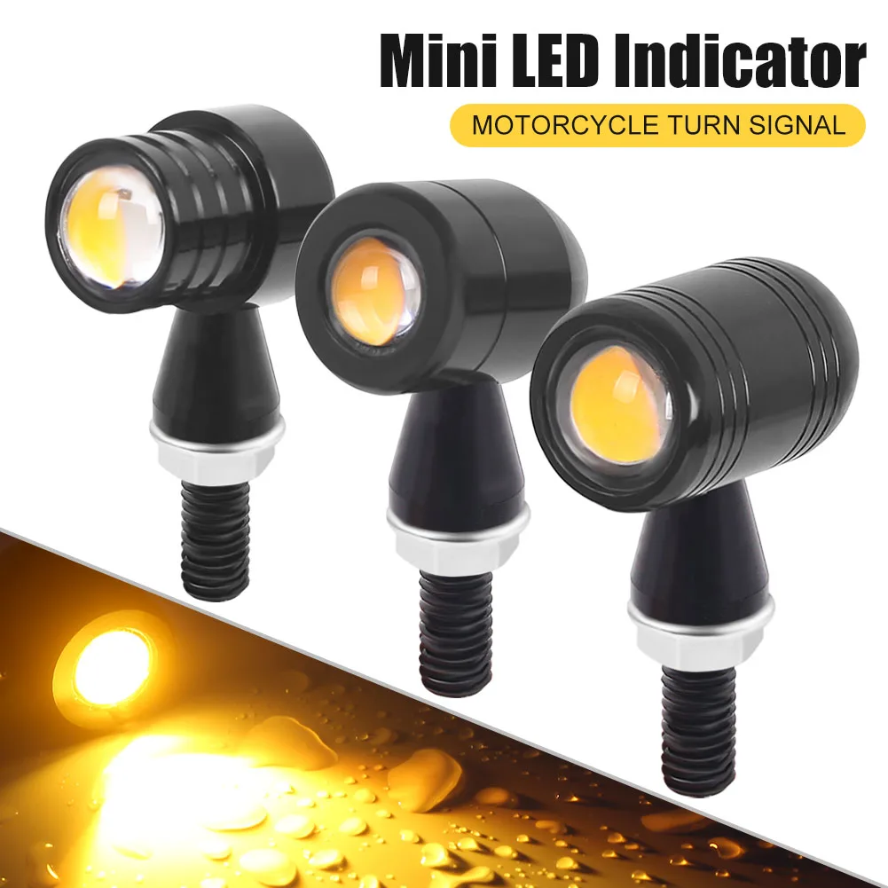 2pcs Motorcycle LED Turn Signal Light 12V Waterproof Amber Flashing Warning Signal Lamp for Cafe Racer
2pcs Motorcycle LED Turn Signal Light 12V Waterproof Amber Flashing Warning Signal Lamp for Cafe Racer