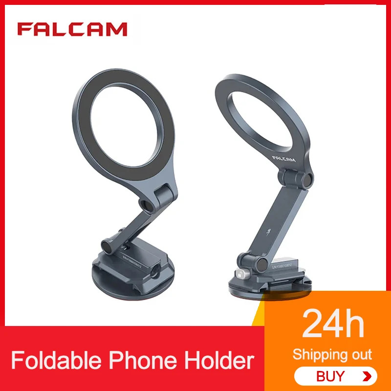 

FALCAM F383A11 Foldable Magnetic Phone Holder for Camera Tripod Flexible Universal Car Phone Holder Stand For Smartphone