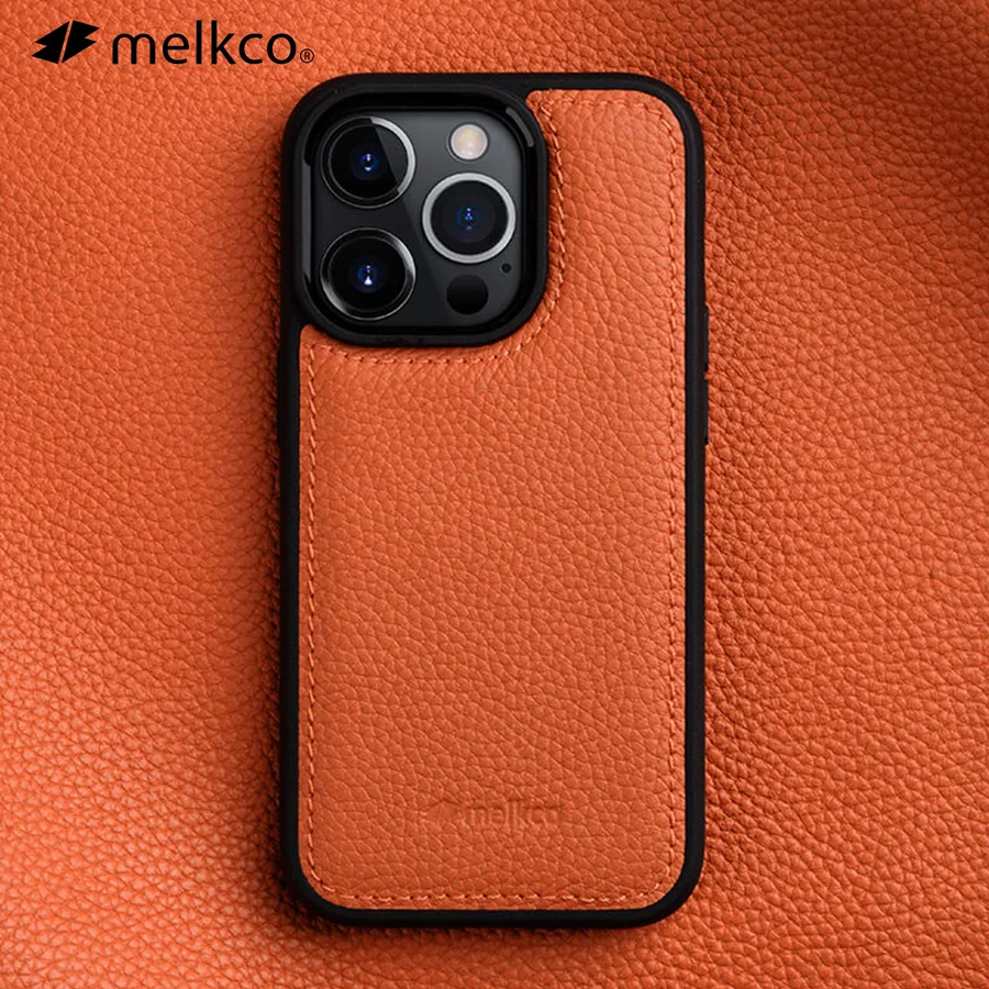 Melkco Premium Genuine Leather Case for iPhone 14 Pro Max Luxury Fashion Business Natural Cowhide Phone Cases Cover
Melkco Premium Genuine Leather Case for iPhone 14 Pro Max Luxury Fashion Business Natural Cowhide Phone Cases Cover