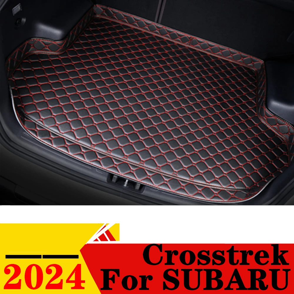 Коврик для багажника автомобиля для SUBARU Crosstrek 2024, Высокие боковые водонепроницаемые задние грузовые накладки, коврик, автомобильные аксессуары, подкладка для багажника
Коврик для багажника автомобиля для SUBARU Crosstrek 2024, Высокие боковые водонепроницаемые задние грузовые накладки, коврик, автомобильные аксессуары, подкладка для багажника