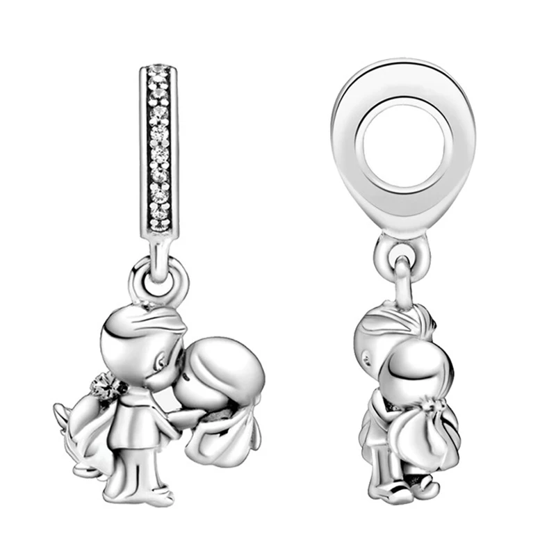 Fit Pandora Husband kiss Wife Pendant for Jewelry Making Married Couple Charms Women Bracelet Accessories Beads DIY Girls Bangle
Fit Pandora Husband kiss Wife Pendant for Jewelry Making Married Couple Charms Women Bracelet Accessories Beads DIY Girls Bangle