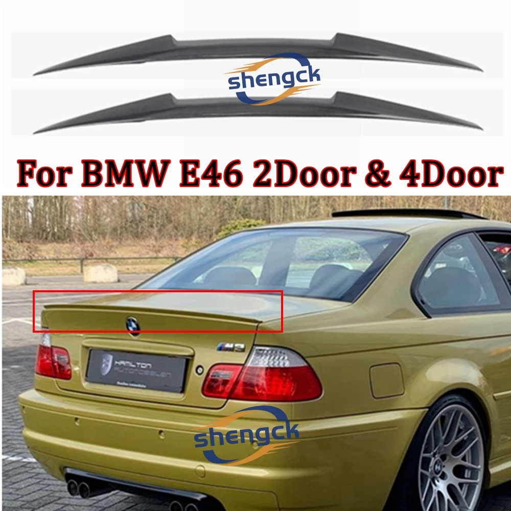 For BMW E46 2Door Coupe/convertible&4Door Sedan M4 Style Carbon fiber Rear Spoiler Trunk wing 1997-2007
For BMW E46 2Door Coupe/convertible&4Door Sedan M4 Style Carbon fiber Rear Spoiler Trunk wing 1997-2007