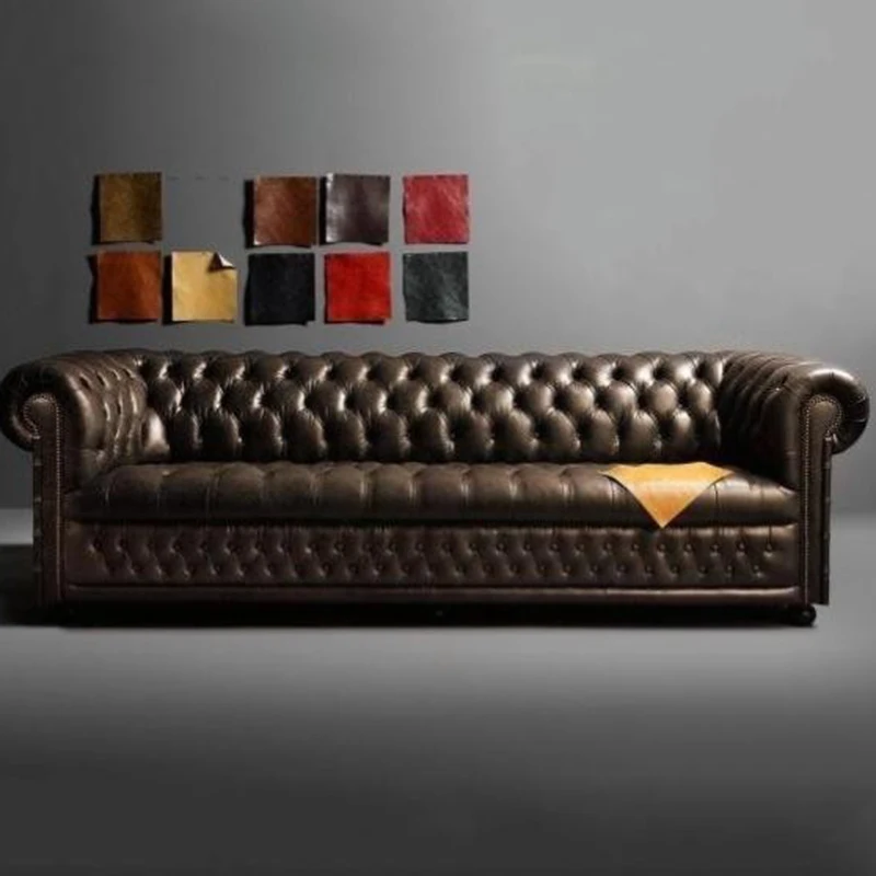 Modern Luxury Sofa Brown Leather Throne Recliner Vintage Sofa Waterproof Nordic Style Muebles Salon Living Room House Furniture
Modern Luxury Sofa Brown Leather Throne Recliner Vintage Sofa Waterproof Nordic Style Muebles Salon Living Room House Furniture