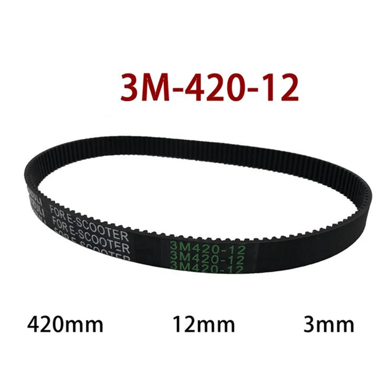 Durable Electric Scooter Strong Drive Belt Rubber Strap Thickened Timing Belt Tools 390-3-M-12 Accessory Black Electric Parts
Durable Electric Scooter Strong Drive Belt Rubber Strap Thickened Timing Belt Tools 390-3-M-12 Accessory Black Electric Parts
