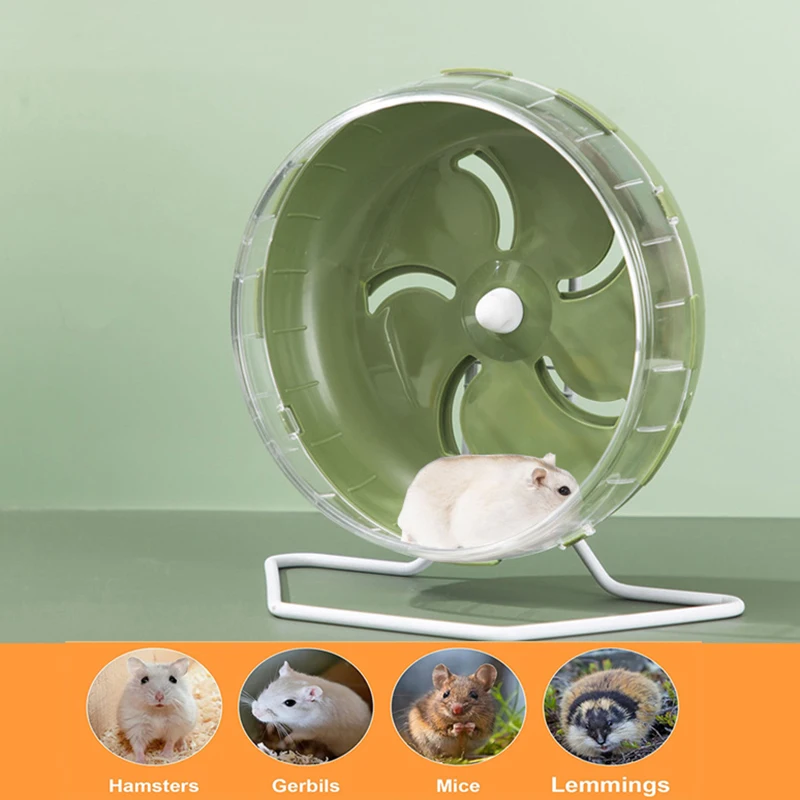

New Hamster Wheel Ultra-quiet Roller Treadmill Pet Sports Wheel Toys Small Pet Rotatory Jogging Wheel Hamster Cage Accessories