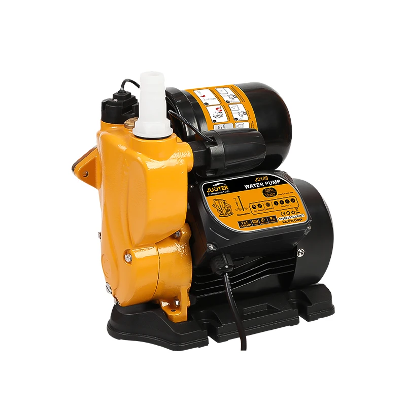 2022 new JUSTER 400W/0.5HP Automatic Home Pressure Tank Booster Hot and Cold Electric Self-priming Water Pump
2022 new JUSTER 400W/0.5HP Automatic Home Pressure Tank Booster Hot and Cold Electric Self-priming Water Pump