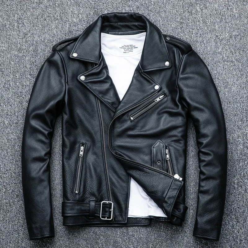 Free Shipping,Popular!Brand new genuine leather jacket.mens biker cowhide coat.slim plus size clothing.quality.cheap
Free Shipping,Popular!Brand new genuine leather jacket.mens biker cowhide coat.slim plus size clothing.quality.cheap