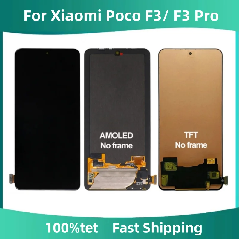 6.67" AMOLED For Xiaomi Poco F3 F3 Pro For Xiaomi Mi 11i Pantalla lcd Display Touch Panel Screen Digitizer Assembly TFT Parts
6.67" AMOLED For Xiaomi Poco F3 F3 Pro For Xiaomi Mi 11i Pantalla lcd Display Touch Panel Screen Digitizer Assembly TFT Parts
