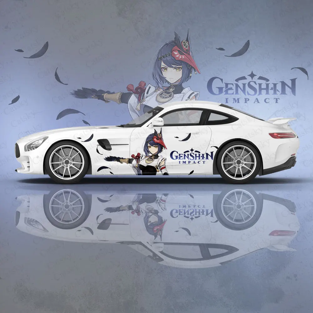 Anime Kujou Sara Genshin Impact Truck Car Sticker Decal Hood Door Body Side Universal New Car Sticker Decoration Auto Accessory
Anime Kujou Sara Genshin Impact Truck Car Sticker Decal Hood Door Body Side Universal New Car Sticker Decoration Auto Accessory