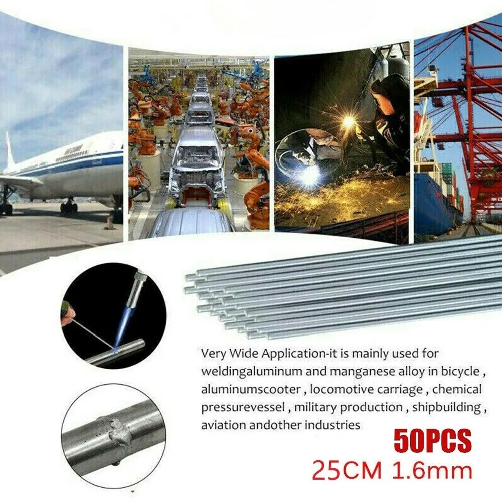 Brand New Welding Rod Aluminum Good Welding Effect Low Melting Point Solder Tool Welding Rods Wire Brazing 50pcs
Brand New Welding Rod Aluminum Good Welding Effect Low Melting Point Solder Tool Welding Rods Wire Brazing 50pcs