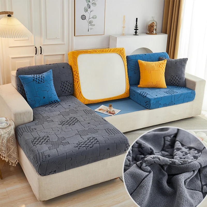Thickened Sofa Seat Cover Jacquard Scratch-Resistant Living Room Corner Couch Chair Protective Slipcover Removable And Washable
Thickened Sofa Seat Cover Jacquard Scratch-Resistant Living Room Corner Couch Chair Protective Slipcover Removable And Washable