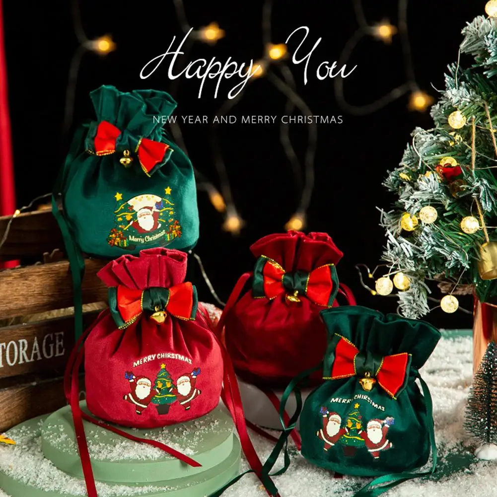Creative Christmas Gift Bag Christmas Candy Apple Velvet Bag Xmas Eve Gift Packaging Pocket For Children Navidad New Year 2 G9G9
Creative Christmas Gift Bag Christmas Candy Apple Velvet Bag Xmas Eve Gift Packaging Pocket For Children Navidad New Year 2 G9G9