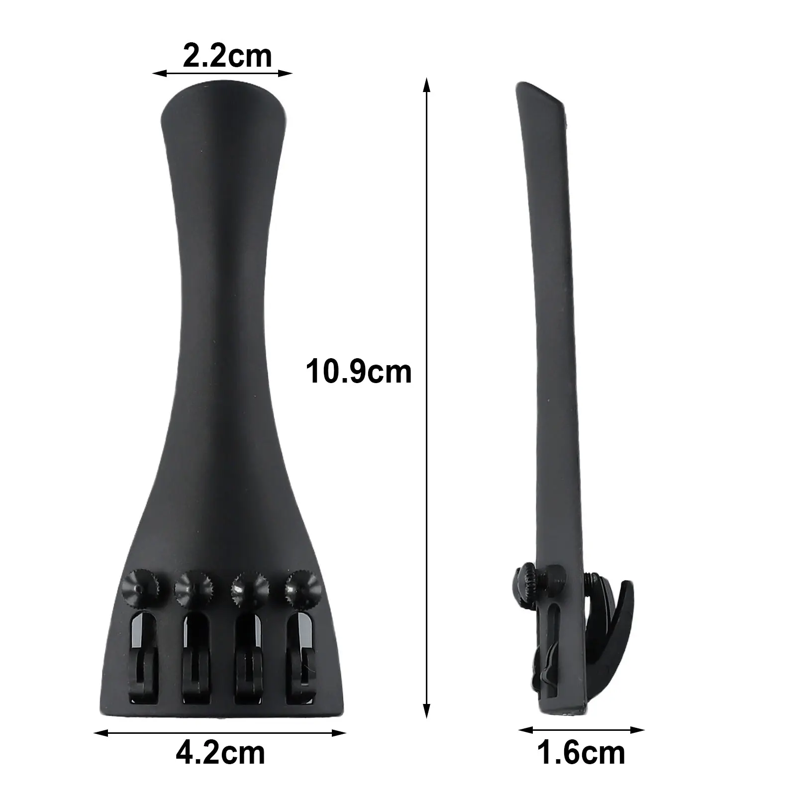 Universal Violin Tailpiece Adjuster For 3/4 4/4 Violin Adjuster Tail Tailgut Tuning Fiddle Tailpiece Stringed Instruments Parts
Universal Violin Tailpiece Adjuster For 3/4 4/4 Violin Adjuster Tail Tailgut Tuning Fiddle Tailpiece Stringed Instruments Parts