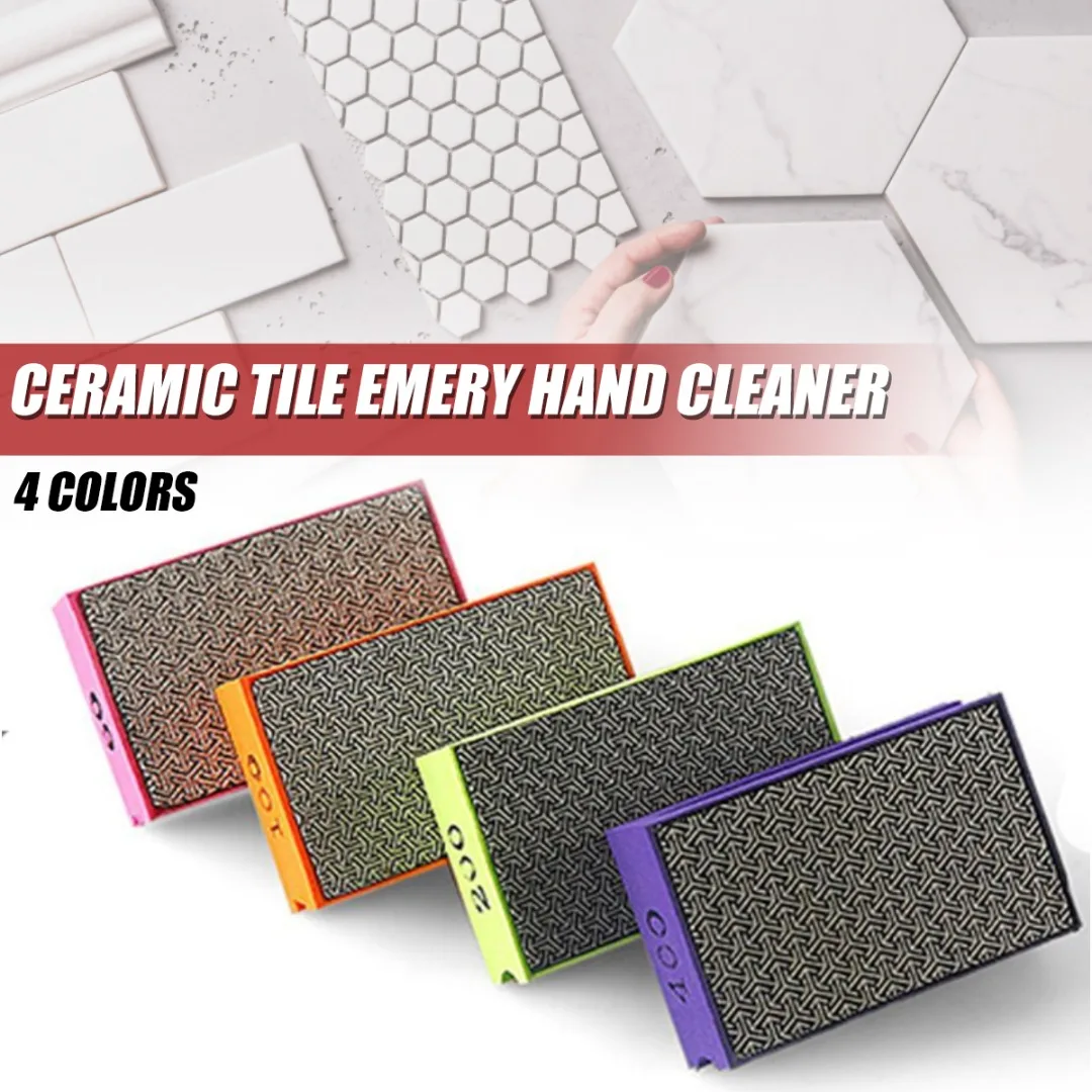 1pc Diamond Hand Polishing Pads Tile Glass Abrasive Grinding Block Pad Granite Stone Marble Ceramic Abrasive Sanding Disc
1pc Diamond Hand Polishing Pads Tile Glass Abrasive Grinding Block Pad Granite Stone Marble Ceramic Abrasive Sanding Disc