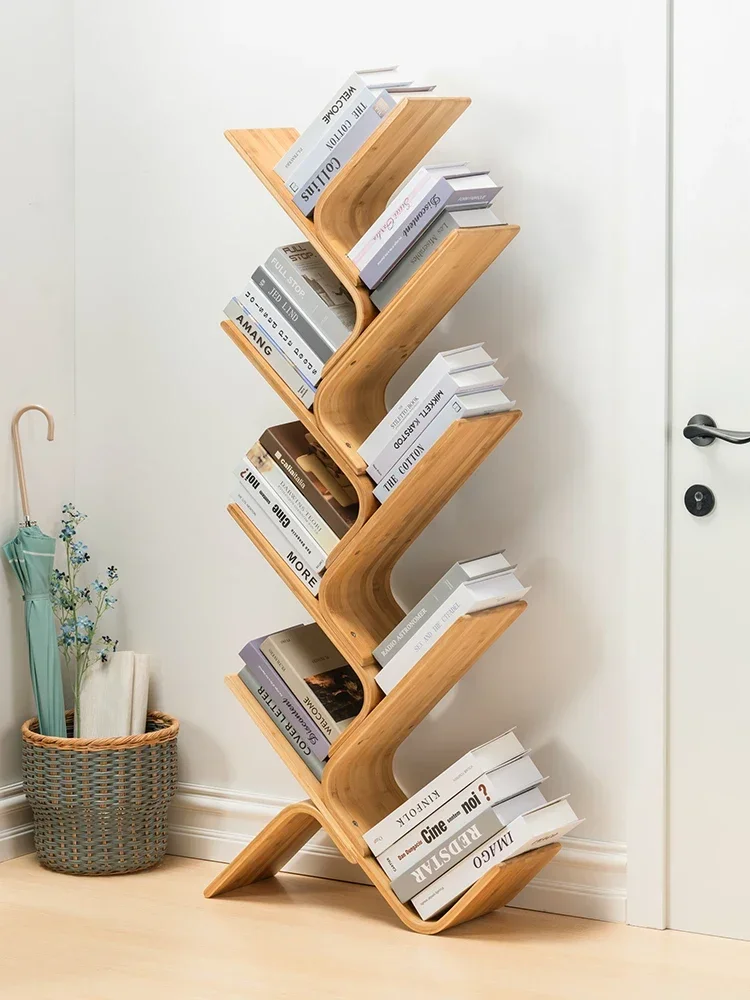 Bamboo Court Japanese-Style Living Room Floor Display Stand Office Simple Rack Bedroom Creative Curved Tree-Shaped Bookshelf
Bamboo Court Japanese-Style Living Room Floor Display Stand Office Simple Rack Bedroom Creative Curved Tree-Shaped Bookshelf