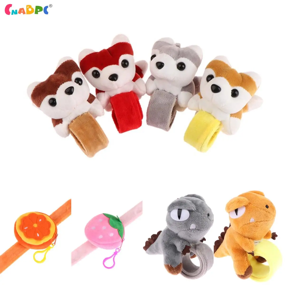 1 шт., плюшевый браслет, игрушечный браслет в виде животного 
1 шт., плюшевый браслет, игрушечный браслет в виде животного