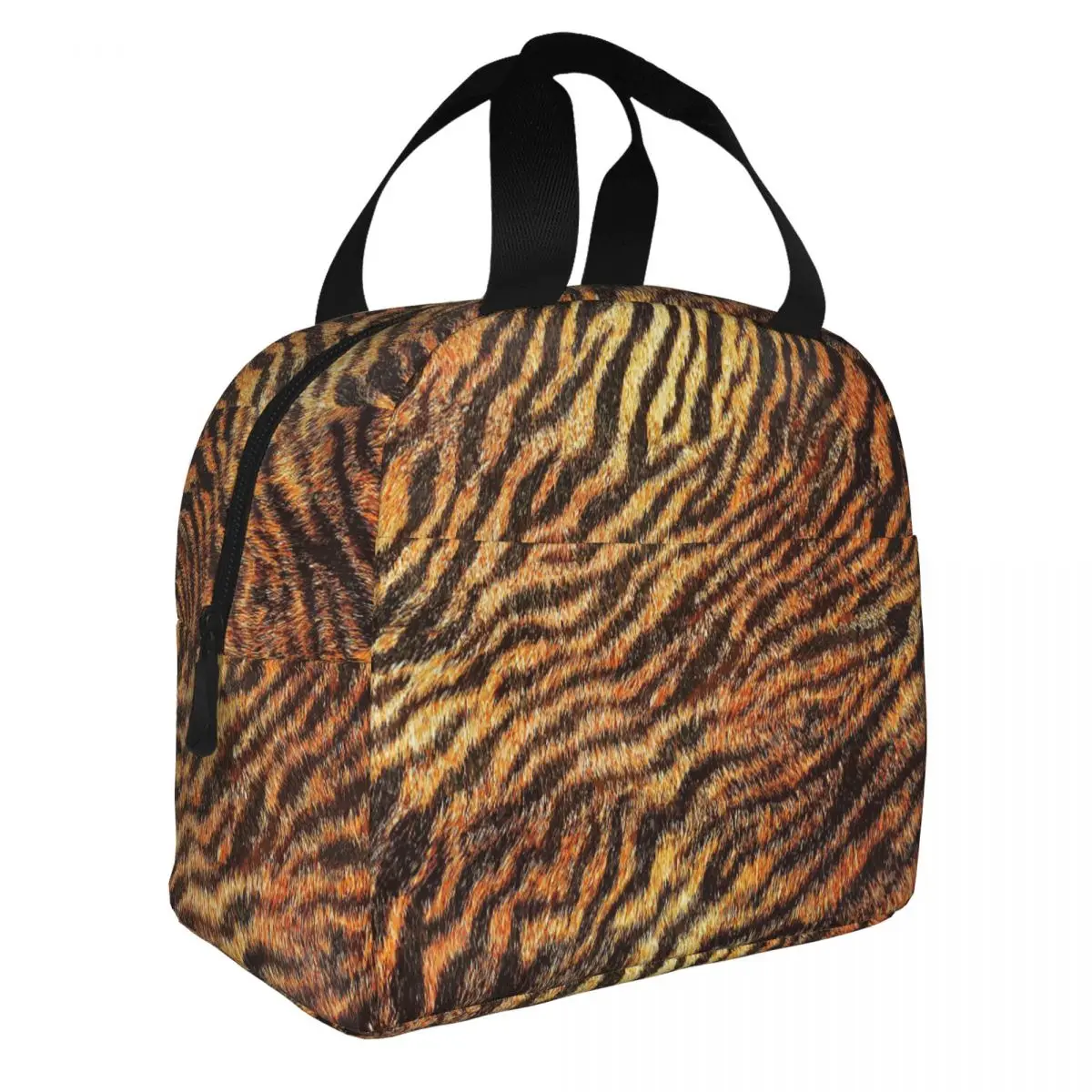 Bengal Tiger Fur Wildlife Print Pattern Insulated Lunch Bags Leakproof Animal Leopard Texture Cooler Bag Tote Lunch Box Outdoor
Bengal Tiger Fur Wildlife Print Pattern Insulated Lunch Bags Leakproof Animal Leopard Texture Cooler Bag Tote Lunch Box Outdoor