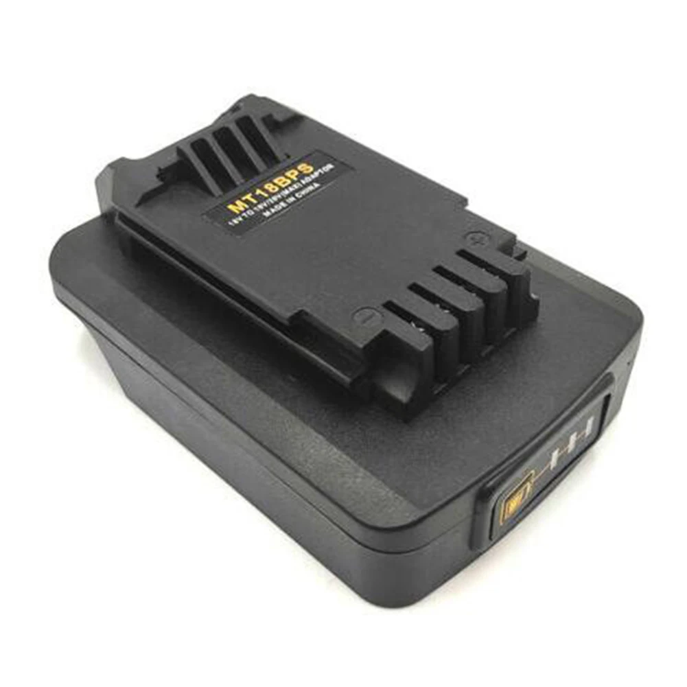 Преобразователь адаптера батареи для 1 литиевой батареи Makita 18 в Slider на Black & Decker/Porter Cable/Stanly 18 в/20 в (макс.), литий-ионный аккумулятор
Преобразователь адаптера батареи для 1 литиевой батареи Makita 18 в Slider на Black & Decker/Porter Cable/Stanly 18 в/20 в (макс.), литий-ионный аккумулятор