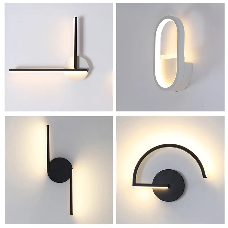 LED bedroom hotel bedside wall lamp creative aisle living room study corridor modern minimalist wall lamp AC110-220V
LED bedroom hotel bedside wall lamp creative aisle living room study corridor modern minimalist wall lamp AC110-220V