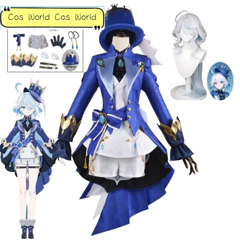 Anime Game Genshin Impact Focalors Cosplay Full Hat Pattern Fabric Focalors Uniforms Carnival Women's Halloween Party Clothing
Anime Game Genshin Impact Focalors Cosplay Full Hat Pattern Fabric Focalors Uniforms Carnival Women's Halloween Party Clothing