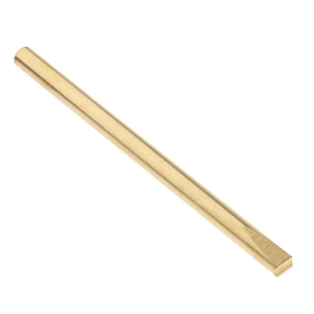 Luthier Repair Tool for Fret Crowning Tap with Hammer to Reseat or Press Down Loose Fret Ends Metal Material
Luthier Repair Tool for Fret Crowning Tap with Hammer to Reseat or Press Down Loose Fret Ends Metal Material