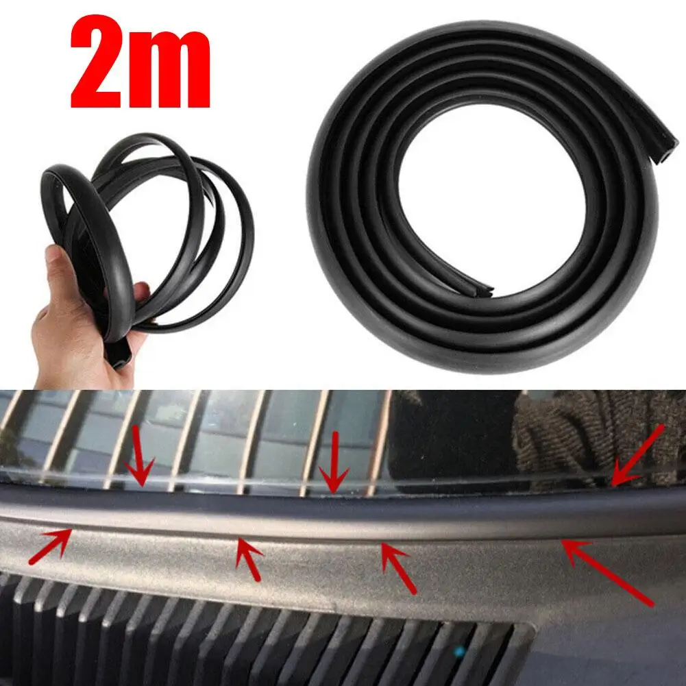 

2m Auto Dashboard Sealing Strip Universal Car Sticker Rubber Seals Noise Insulation for Weatherstrip Car Accessories N2Y0