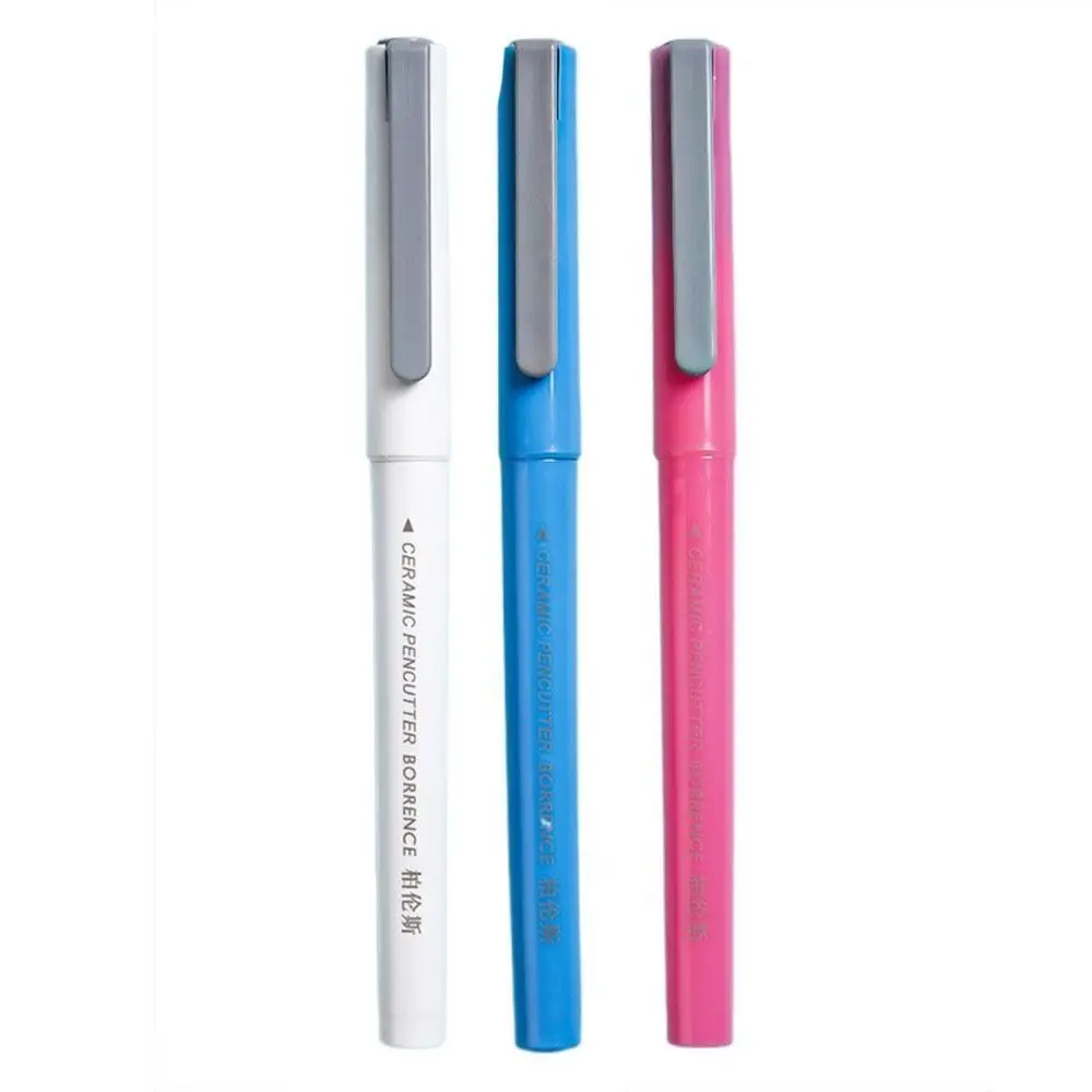 Handwork Hand Account Office School Supplies Tape Paper Cutter Safety Ceramic Cutter Pen Shaped Cutter Student Stationery
Handwork Hand Account Office School Supplies Tape Paper Cutter Safety Ceramic Cutter Pen Shaped Cutter Student Stationery