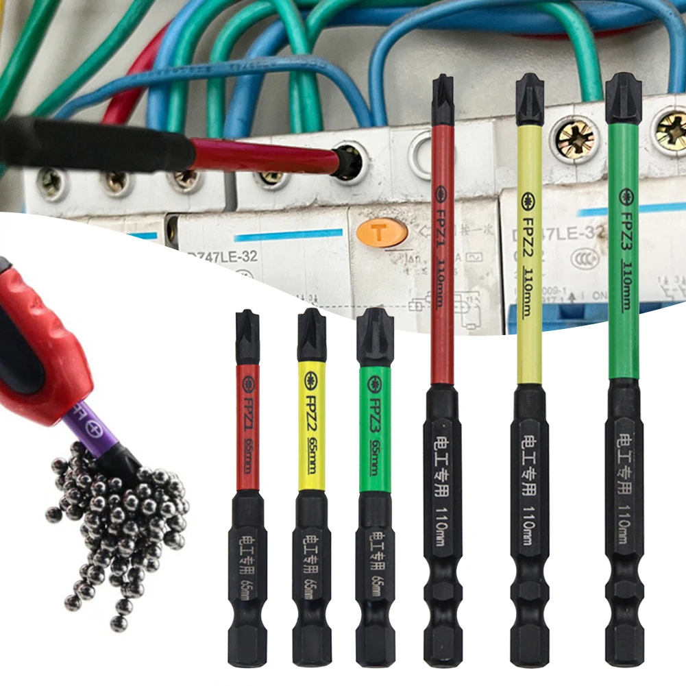 Magnetic Special Slotted Cross Screwdriver Bits Batch Head Nutdrivers FPZ1 FPZ2 FPZ3 65mm/110mm For Socket Switch Power Tools
Magnetic Special Slotted Cross Screwdriver Bits Batch Head Nutdrivers FPZ1 FPZ2 FPZ3 65mm/110mm For Socket Switch Power Tools