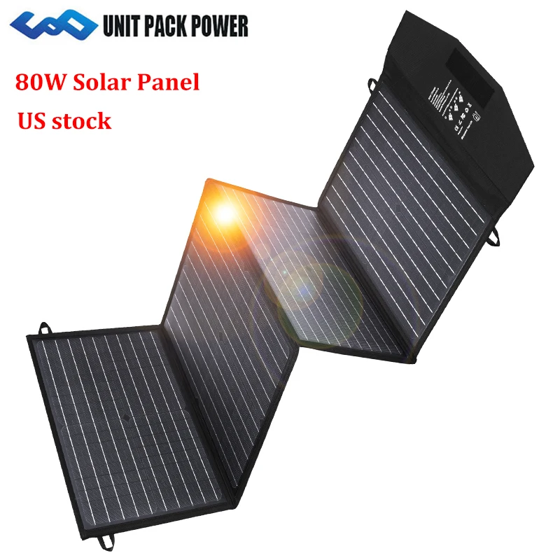 80W Solar Panel USB Plate Flexible Foldable Travel Phone Boat Charger Portable Solar System Kit Outdoor Power Supply Waterproof
80W Solar Panel USB Plate Flexible Foldable Travel Phone Boat Charger Portable Solar System Kit Outdoor Power Supply Waterproof